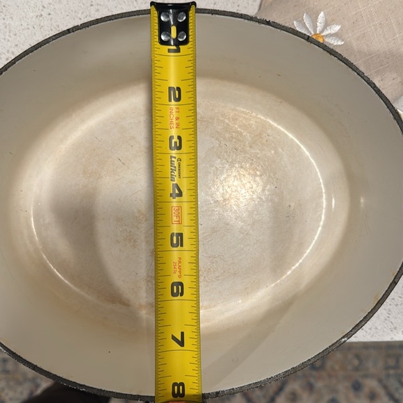 Le creuset Dutch oven # 25 oval great size - Picture 5 of 5